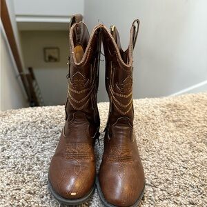 Frye Kids Brown Western Boots